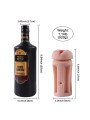 Masturbador Masculino Vagina Botella de Licor