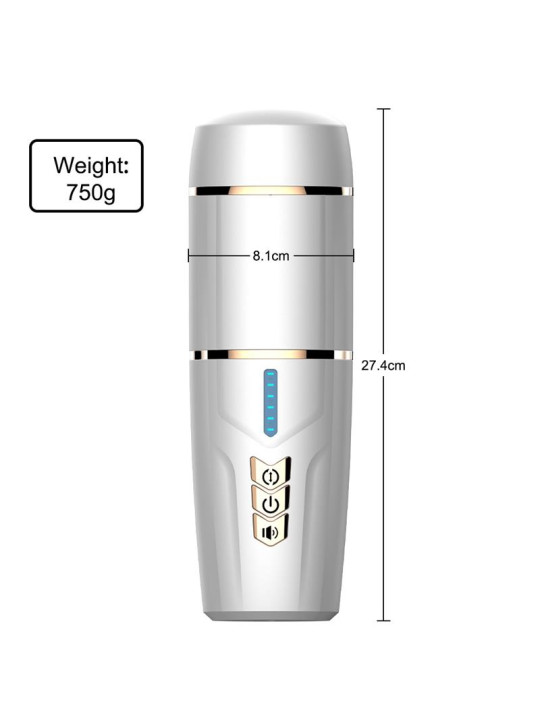 Kimi Masturbador con movimiento Telescópico y Rotación