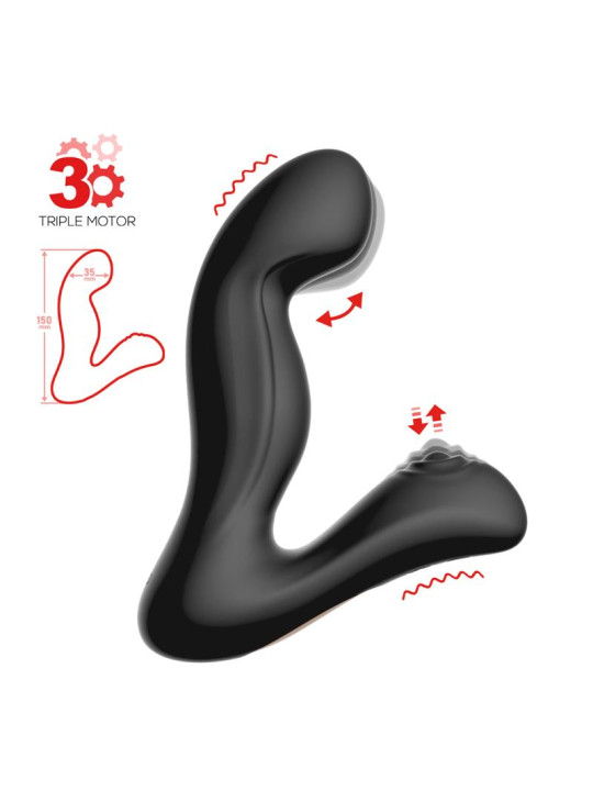 Convo Prostate Stimulator with Tapping and Finger Wiggle Function