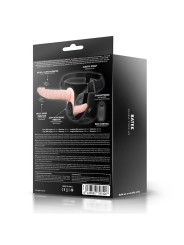 Batek Arnés con Dildo Doble Desmontable, Punto G y Vibración Control Remoto