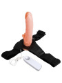 Hybee Dildo con Dildo Realista Hueco y Vibración con Control Remoto