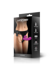 Hymax Arnés con Dildo-Vibrador con Conejito y Control Remoto