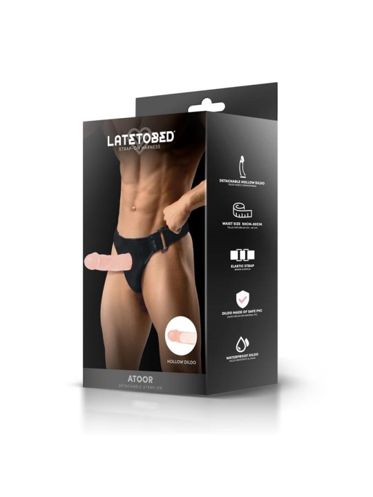 Atoor Arnés con Dildo Hueco Desmontable