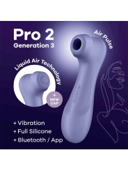 Pro 2 Genera 3 Liquid Air Technology Succión y Vibración APP Connect Lilac