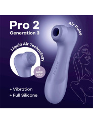 Pro 2 Gen 3 Liquid Air Technology Succión y Vibración Lilac