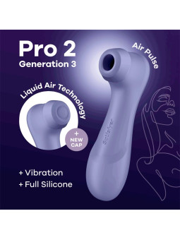 Pro 2 Gen 3 Liquid Air Technology Succión y Vibración Lilac