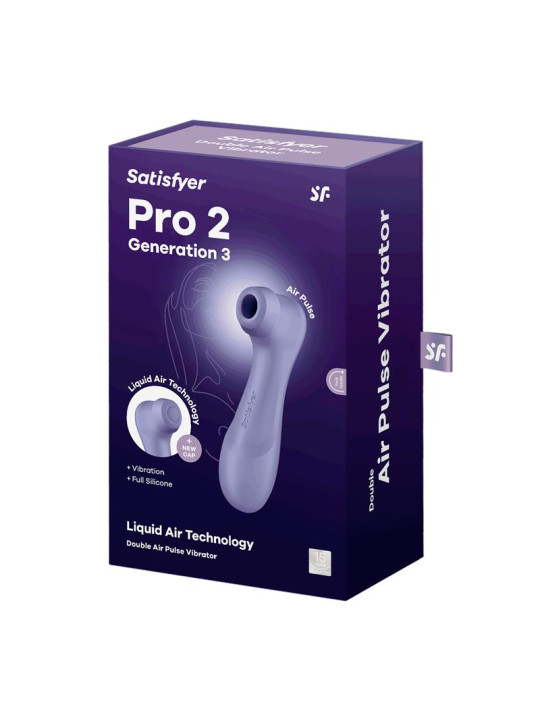 Pro 2 Gen 3 Liquid Air Technology Succión y Vibración Lilac