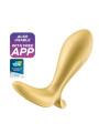 Plug Anal con Vibración APP Satisfyer Connect Intensity Plug