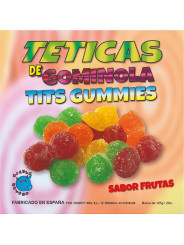Caja de Gominolas Forma de Pecho Sabor Fruta