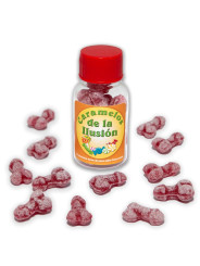Bote Caramelos Pene Ilusión 12 und
