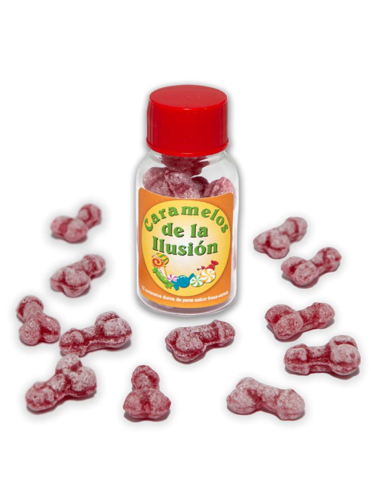 Bote Caramelos Pene Ilusión 12 und
