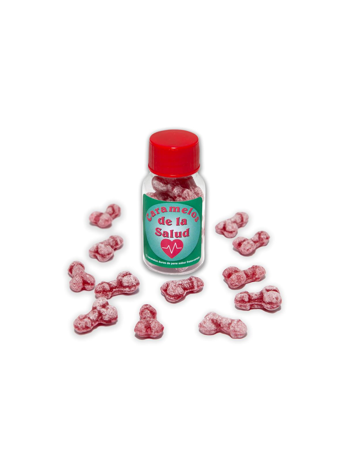 Bote Caramelos Pene Salud 12 und