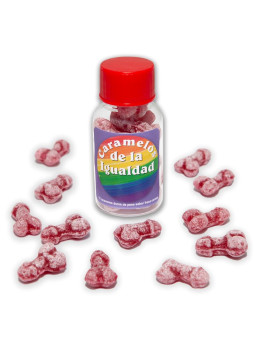 Bote Caramelos Pene Igualdad 12 und