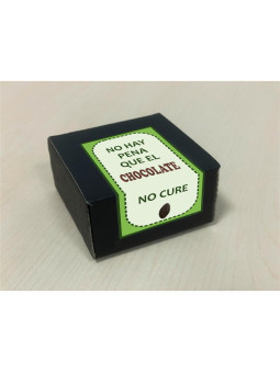 Caja 8 Bombones Chocolate Puro Forma Labios Vagina