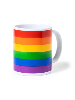 Taza con Bandera LGBT