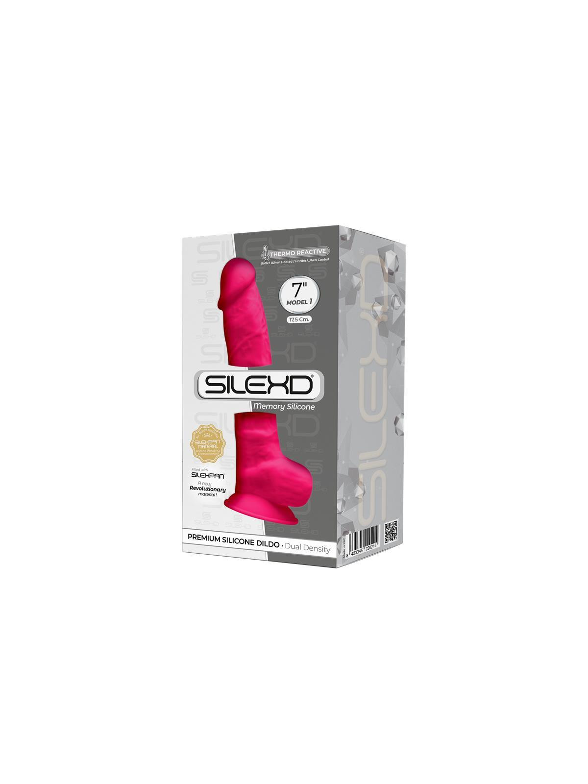 Dildo Dual Density Mod 1 - 7 Rosa