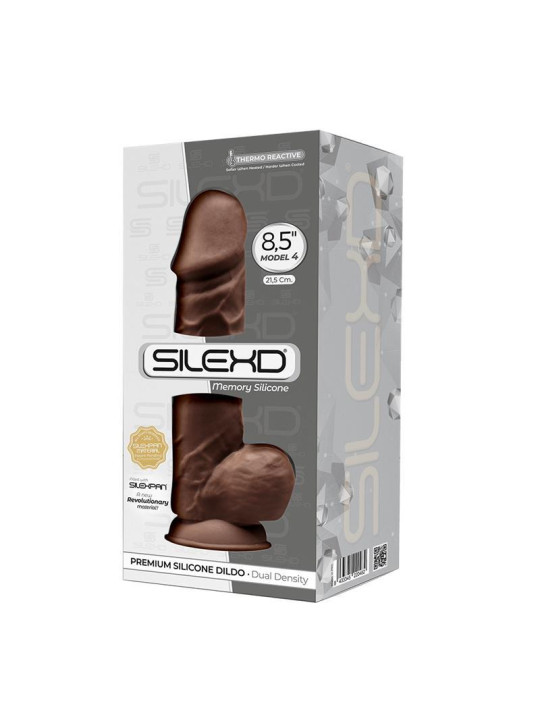 Dildo Dual Density Mod 4 - 8.5 Marrón