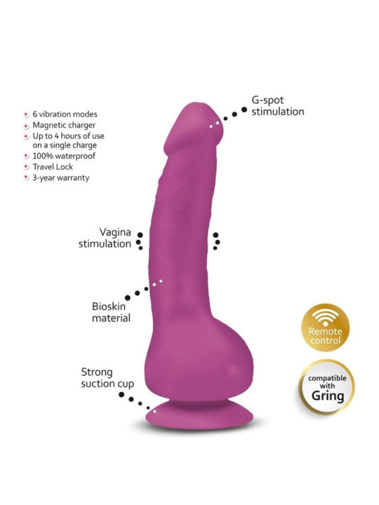 Vibrador Greal Mini Fuchsia