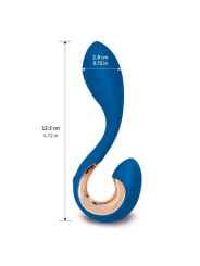 Gpop2 Vibrador Punto G y P Azul Indigo