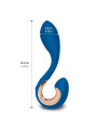 Gpop2 Vibrador Punto G y P Azul Indigo