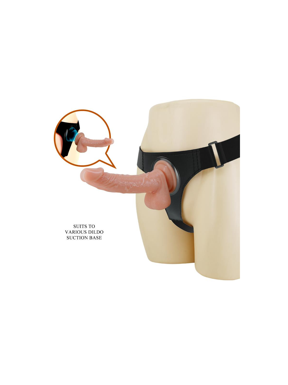 Kevia Arnés con Dildo 7,2