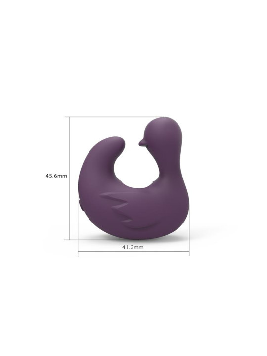 Swamson Dedal Patito Estimulador USB Silicona Violet