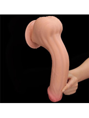 Dildo Dual Layer Piel Retractil 11.5