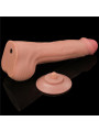 Dildo Dual Layer Piel Retractil 11.5