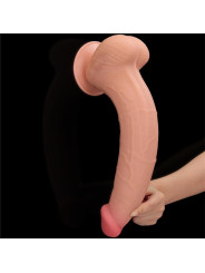 Dildo Dual Layer Piel Retractil 13.5