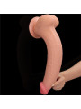 Dildo Dual Layer Piel Retractil 13.5
