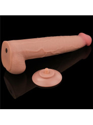 Dildo Dual Layer Piel Retractil 13.5