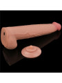 Dildo Dual Layer Piel Retractil 13.5