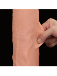 Dildo Dual Layer Piel Retractil 14
