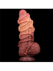 Dildo Dual Layer Tamaño King Nature 9.5