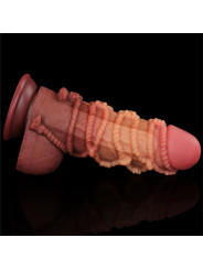 Dildo Dual Layer Tamaño King Nature 9.5