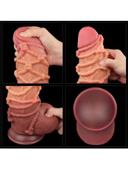 Dildo Dual Layer Tamaño King Nature 9.5