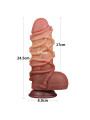 Dildo Dual Layer Tamaño King Nature 9.5