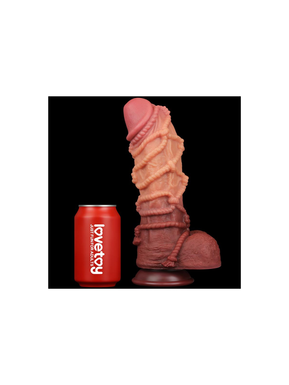 Dildo Dual Layer Tamaño King Nature 10.5