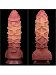 Dildo Dual Layer Tamaño King Nature 10.5