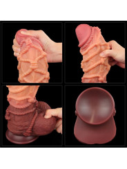 Dildo Dual Layer Tamaño King Nature 10.5