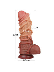 Dildo Dual Layer Tamaño King Nature 10.5