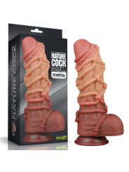 Dildo Dual Layer Tamaño King Nature 10.5