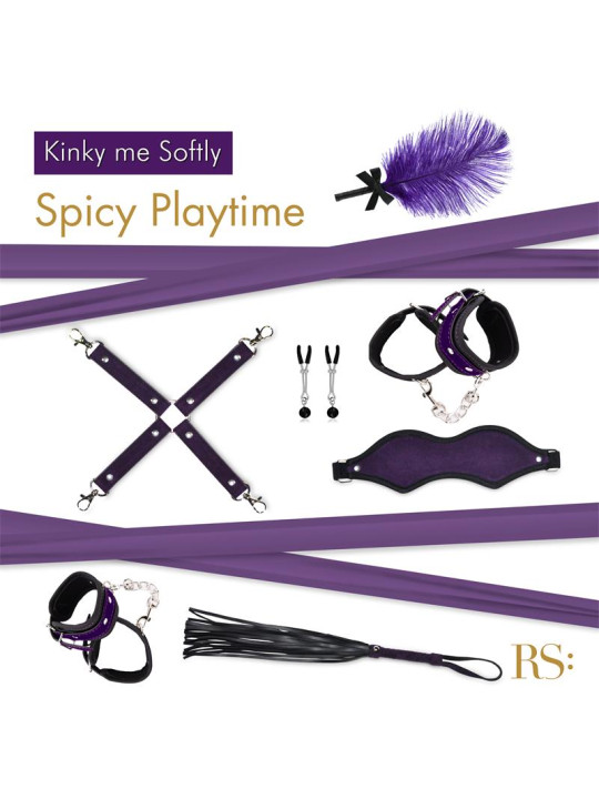 Set BDSM Soiree Kinky Me Softly Purpura