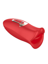 Ember Masajeador Forma Boca con Lameteo y Vibración USB Silicona