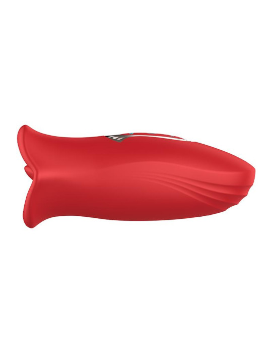 Ember Masajeador Forma Boca con Lameteo y Vibración USB Silicona