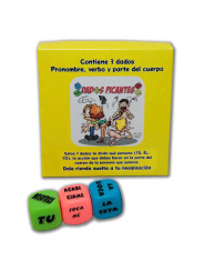 Juego 3 Dados Fluorescentes