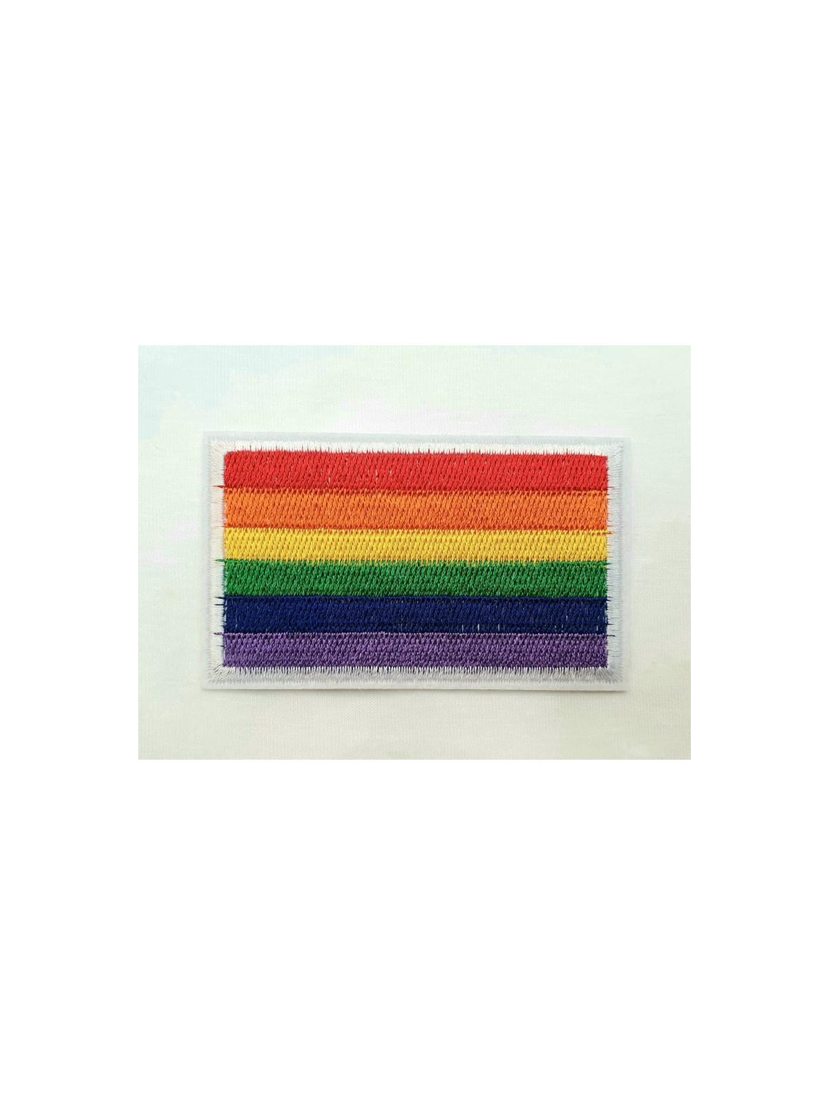 Parche Rectangular Bandera LGBT+