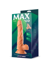 Zane Dildo Realista con Testículos Natural 7,6 - 19.5 cm