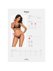 Diyosa Set 2 Piezas Negro