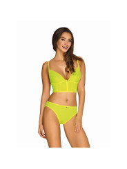 Neonia Set de 2 Piezas con Cremallera Amarillo Neón